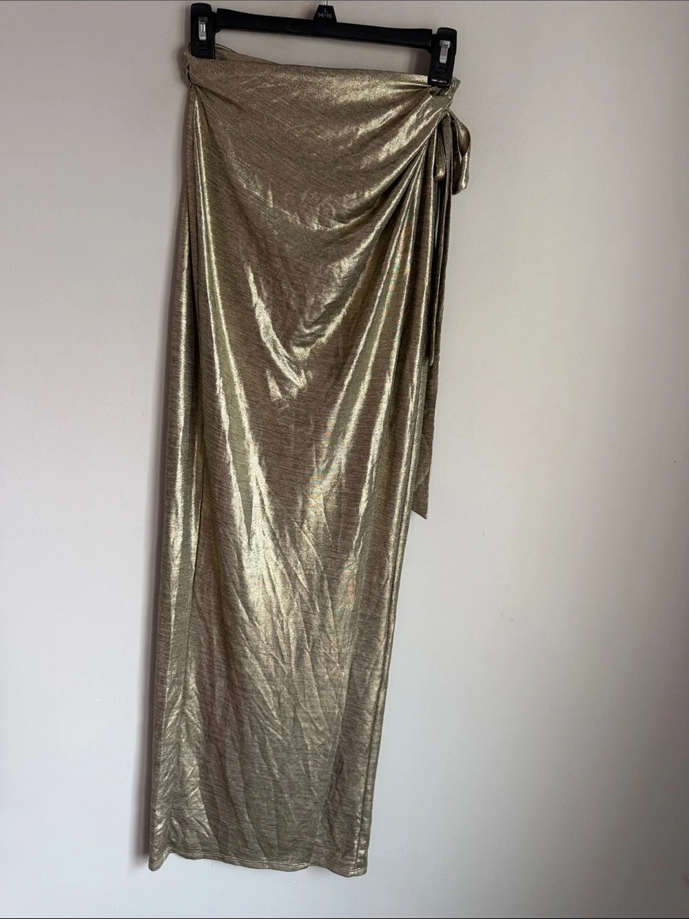 Michael Costello x REVOLVE Vanessa Skirt in Gold Small